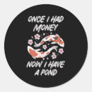 Recherche de carpe koi autocollants Étang de koi