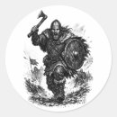 Recherche de guerrier viking autocollants Hache