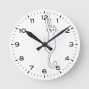 Recherche de oeil bleu horloges Chat