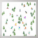 Recherche de neige posters Rétro