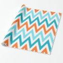 Recherche de zigzag bleu papier cadeau Rayures
