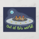 Recherche de vaisseau spatial cartes postales Soucoupe volante