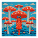 Recherche de champignon rouge posters Champignons
