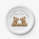 Recherche de baby shower assiettes en papier Moderne