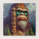 Recherche de bigfoot puzzles Créature