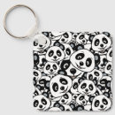 Recherche de panda kawaii porteclés Moderne