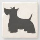 Recherche de terrier écossais dessous de verres Scotty