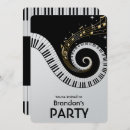 Recherche de piano keys invitations Touches de piano