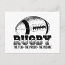 Recherche de joueur de rugby cartes postales Sports