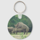 Recherche de rhinocéros porteclés Drôle