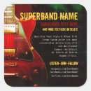 Recherche de guitar autocollants Rouge