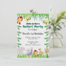 Recherche de safari 11x16 invitations Enfants