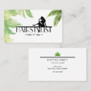 Recherche de palmier vert cartes visite Feuilles