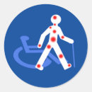 Recherche de chronique autocollants handicap