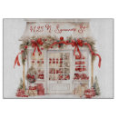 Recherche de rouge et blanc planches à découper Noël