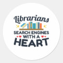 Recherche de bibliothécaire autocollants Science de bibliothèque