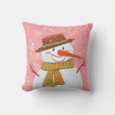 Recherche de chute de neige coussins Hiver