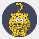 Recherche de dessin léopard autocollants Safari