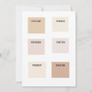 Recherche de nuances invitations Automne