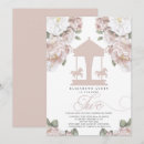 Recherche de de carrousel anniversaire invitations Floral