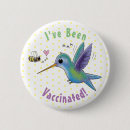 Recherche de colibri badges Illustration