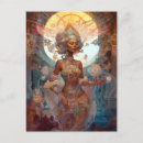 Recherche de deesse cartes postales Sorcière