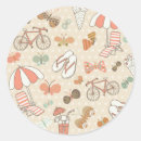 Recherche de vacation autocollants Plage