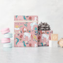 Recherche de licorne magique papier cadeau Jeune fille