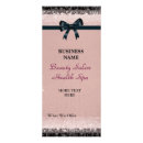 Recherche de rose et noir cartes publicitaires Beauté