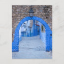 Recherche de rues étroites cartes postales Bleu