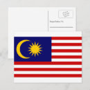 Recherche de drapeau malaisie cartes postales Malaisien