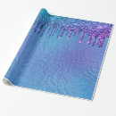 Recherche de iridescent papier cadeau Bleu