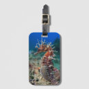 Recherche de hippocampe bagages étiquettes Mer