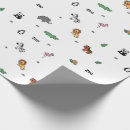 Recherche de animaux de zoo papier cadeau Mignon