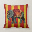 Recherche de cirque vintage coussins Éléphant