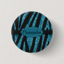 Recherche de zèbre bleu badges Noir