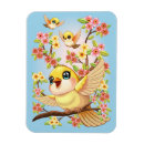 Recherche de oiseaux magnets Été