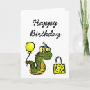 Recherche de serpent heureux vœux cartes Reptile