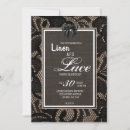 Recherche de linen invitations Dentelle