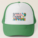 Recherche de patient casquettes Sensibilisation sur l'autisme
