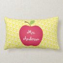 Recherche de pomme rouge coussins Professeur