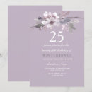 Recherche de vingt cinquième invitations Élégant