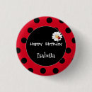 Recherche de rouge de coccinelle badges Mignon