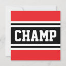 Recherche de champion invitations Noir