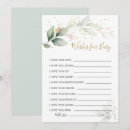 Recherche de games baby shower invitations Aquarelle