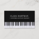 Recherche de musique de jazz cartes visite Piano