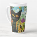 Recherche de chat vintage tasses Aquarelle