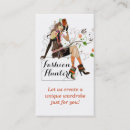 Recherche de chasseurs cartes visite Pour elle