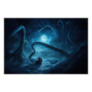 Recherche de calmar géant posters Kraken