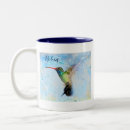Recherche de colibris tasses Aquarelle